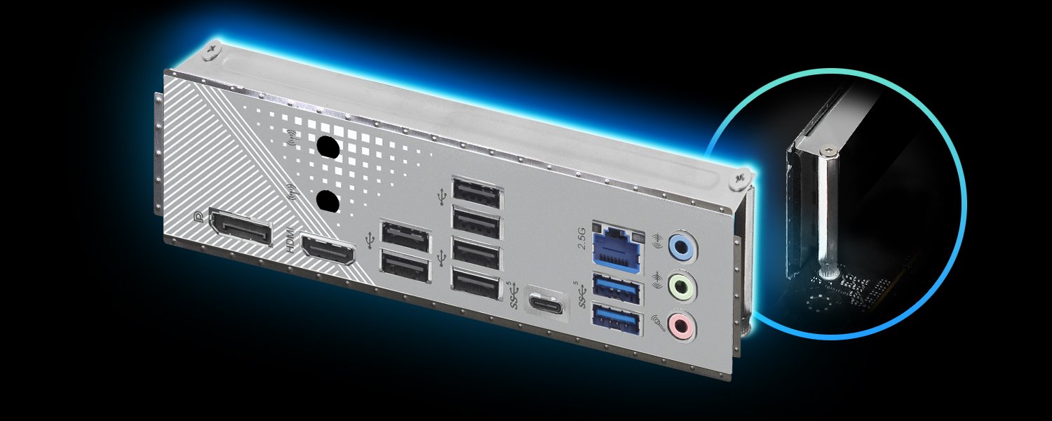 Pre-Installed IO Shield